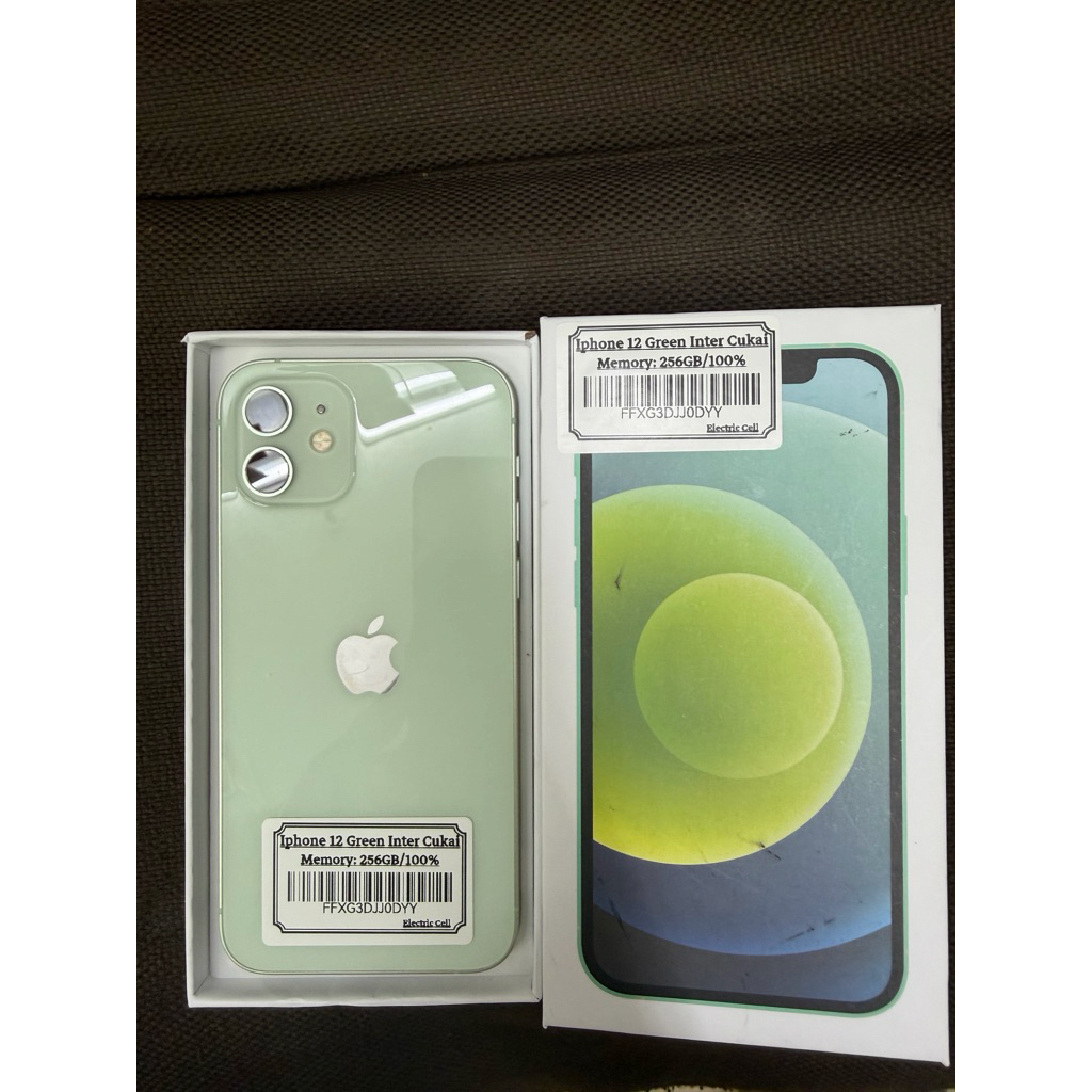 Iphone 12 256GB second garansi inter
