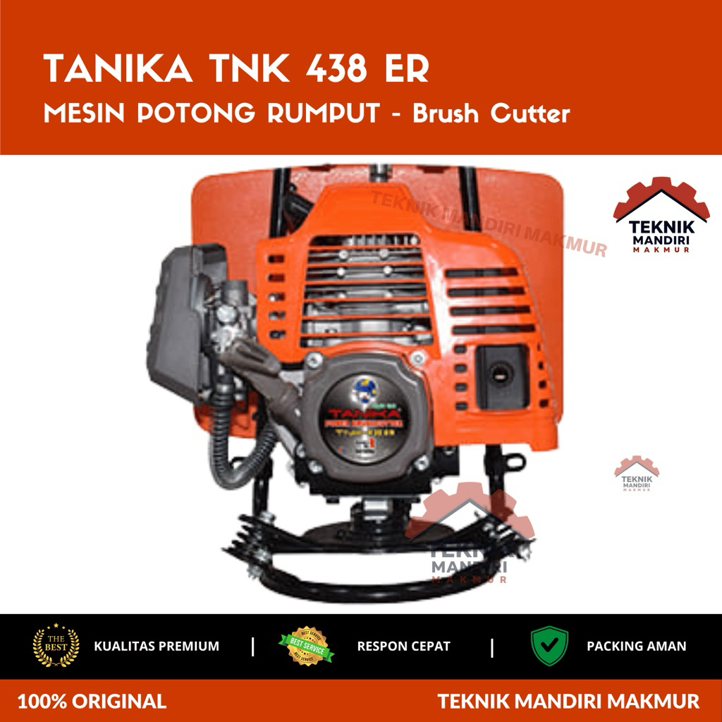 TANIKA TNK438ER / TNK 438 TURBO MESIN POTONG BABAT PANGKAS RUMPUT 2 TAK TANIKA TNK 438 ER