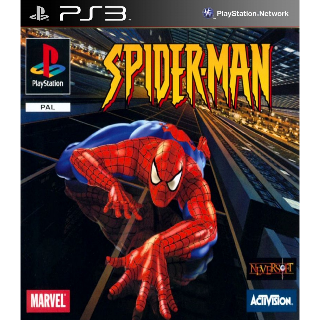 KASET GAME PS3 PKG SPIDERMAN