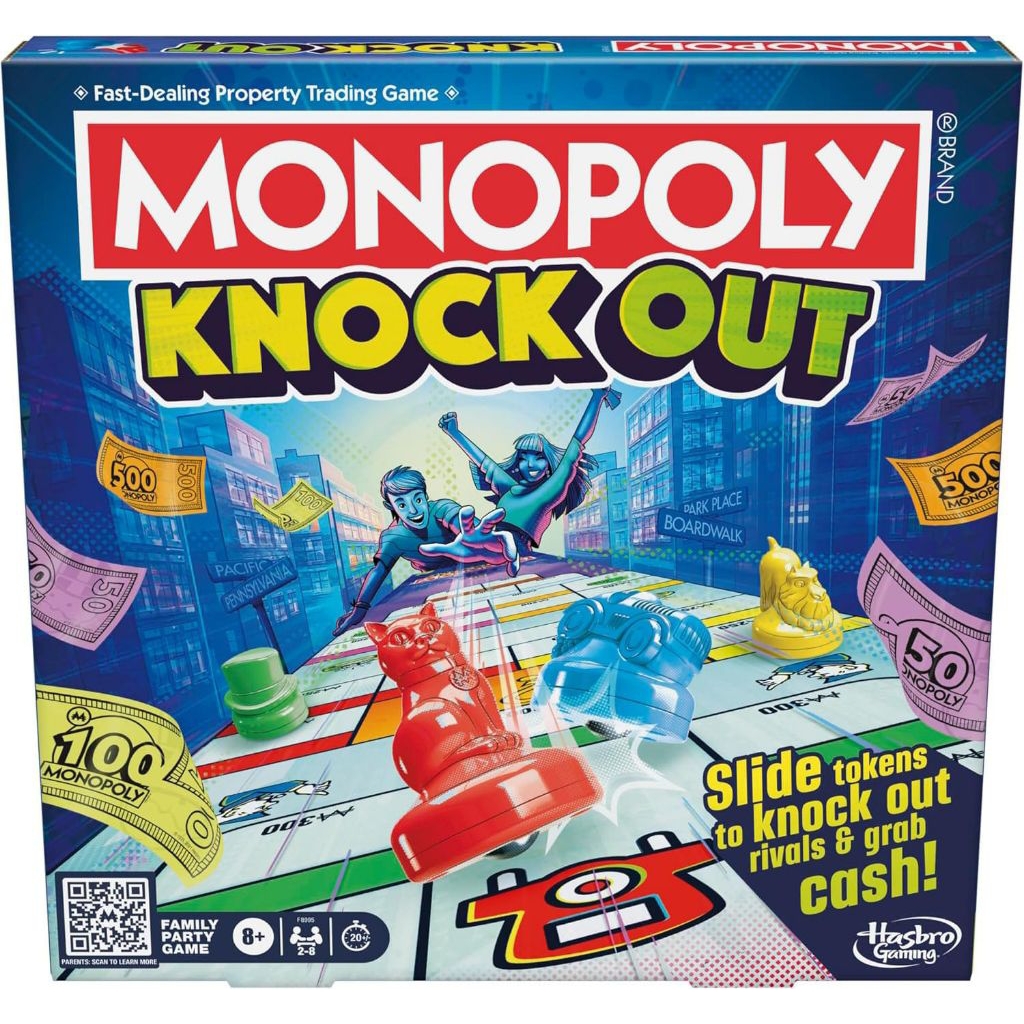 MONOPOLY KNOCK OUT - ORIGINAL PRODUCT HASBRO