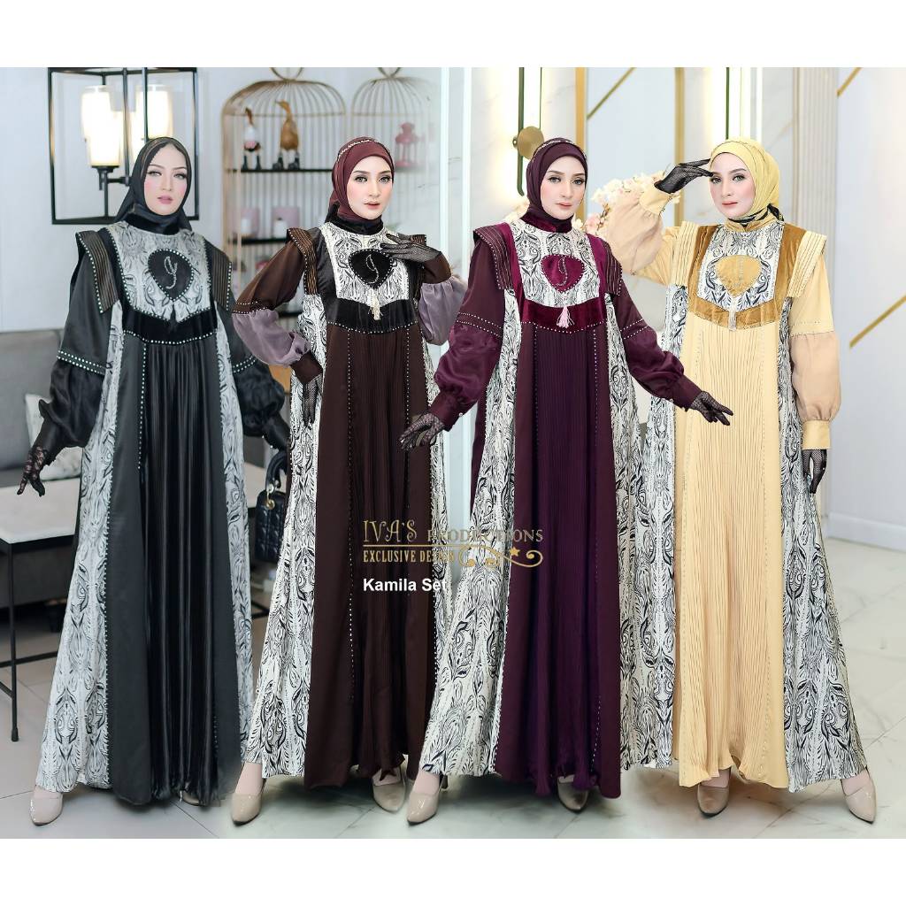 GAMIS KAMILA SET BY IVAS PRODUCTION