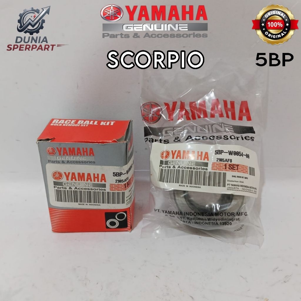 Comstir Komstir Scorpio G Scorpio Z Scorpio Z New 5BP Original Yamaha Sparepart Presisi