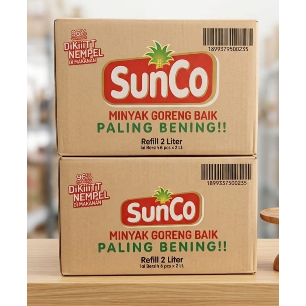 minyak goreng sunco 2 liter dus