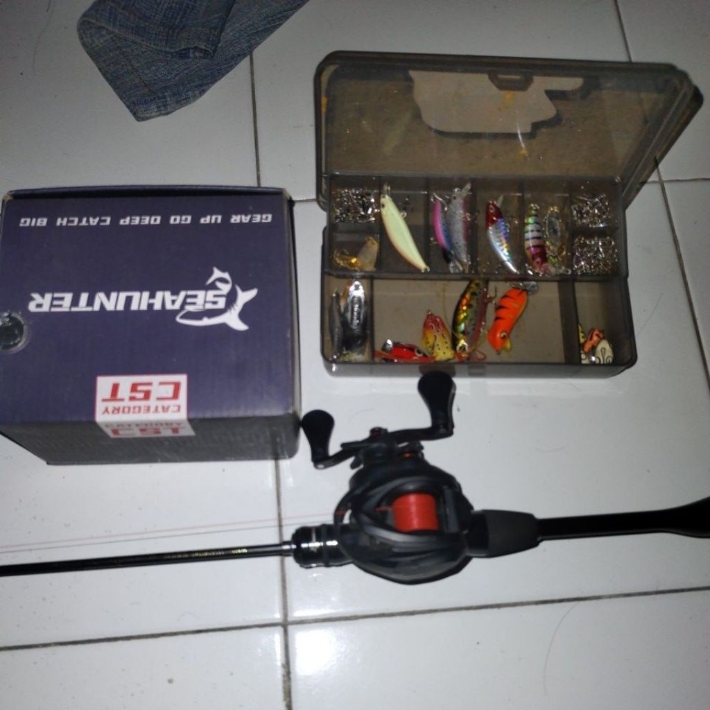 Reel BC starfal satu set dengan joran