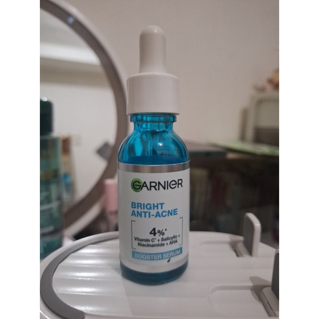 Garnier bright anti acne serum