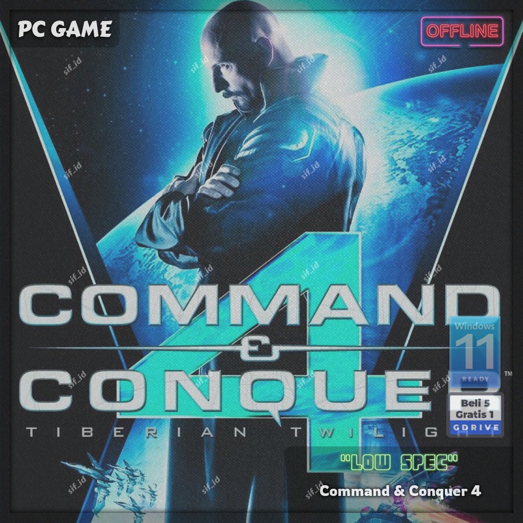 Command & Conquer 4 Tiberian Twilight - Command and Conquer PC Game - Strategi Game