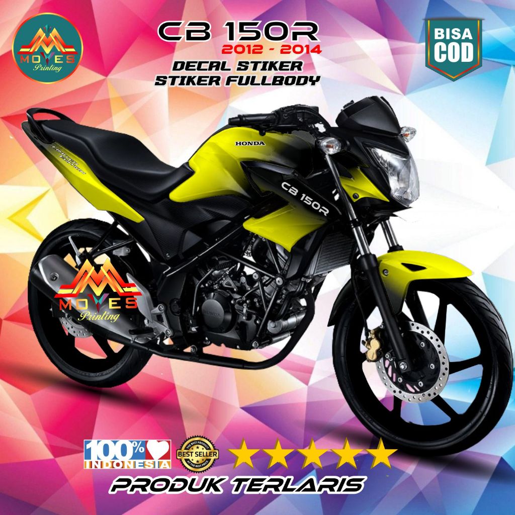 Decal Cb150r Old Full Body Stiker Cb150r Old Full Body Cb 150r Old Full Body Stiker CB Gradasi