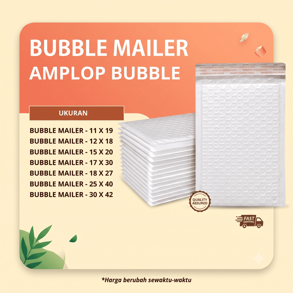 Amplop Mailer / Bubble Mailer / Amplop Bubble Wrap