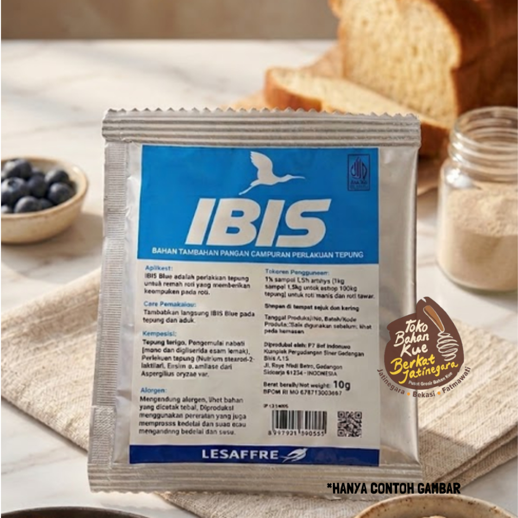 PELEMBUT ROTI IBIS BLUE 10 GR / IBIS BLUE / SASET