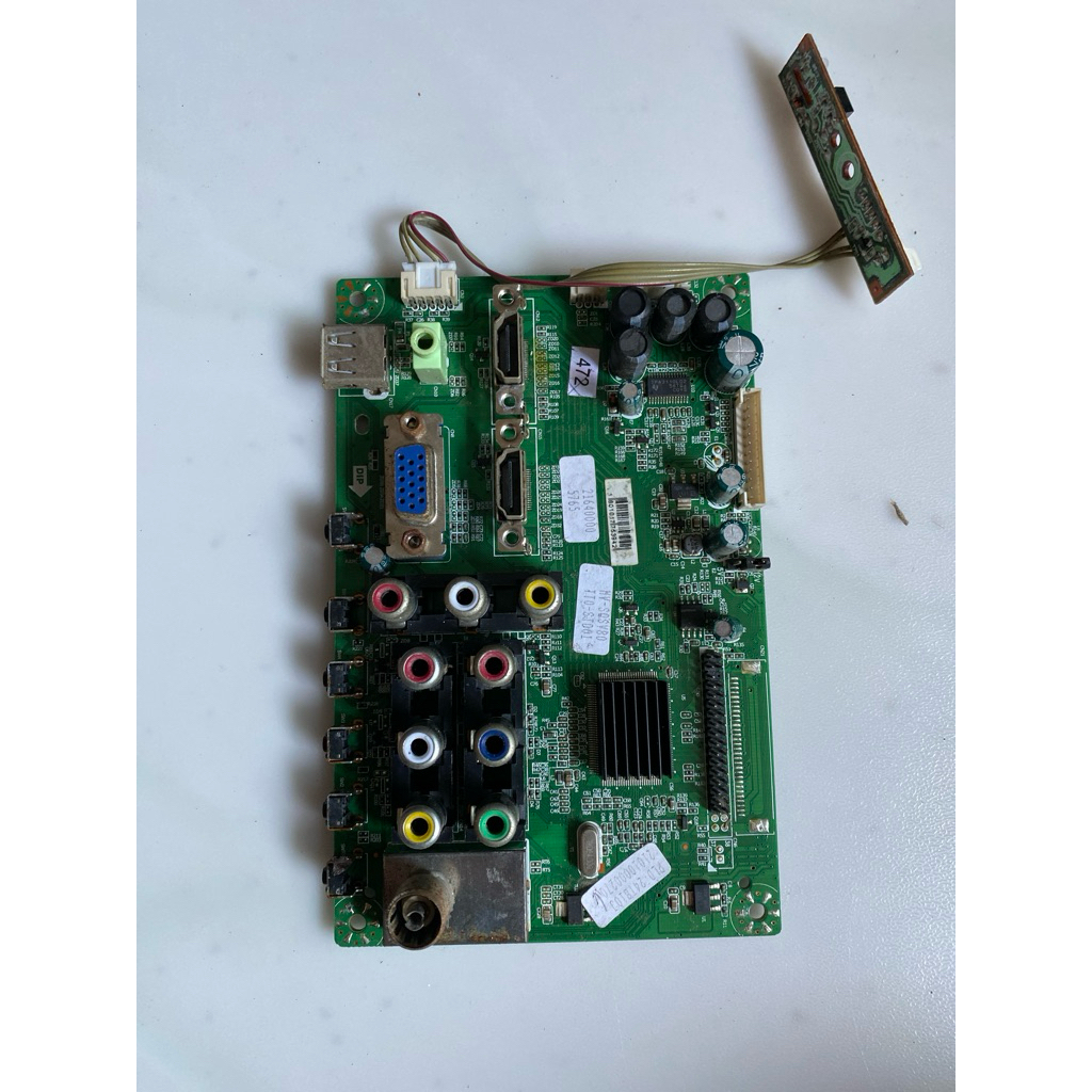 MB MOBO MAINBOARD MODULE MESIN TV POLYTRON PLD 24T810J