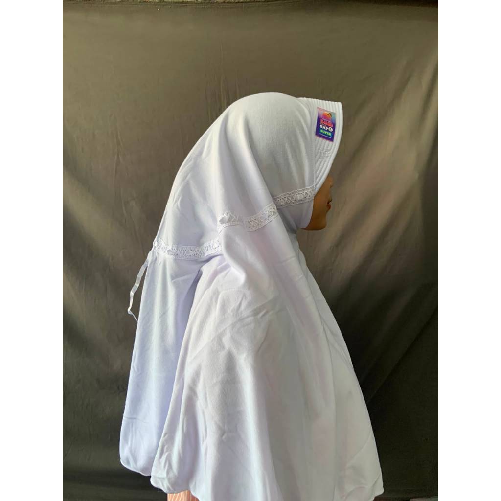 hijab instan HIJAB SERUT ANAK SEKOLAH UK SMP/MTS *EL-RAHMA