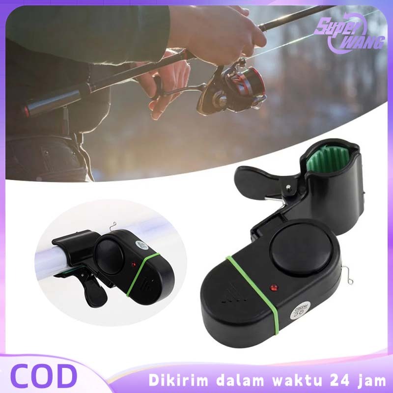 Fishing Bite Alarm Penjepit Kokoh Alarm Ikan Mancing Alaram Pancing Otomatis Suara Alarm Nyaring Ala