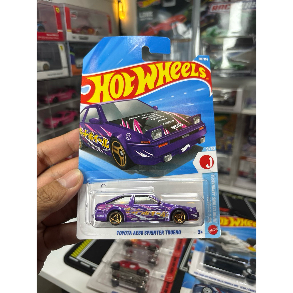HOTWHEELS TOYOTA AE86 SPRINTER TRUENO