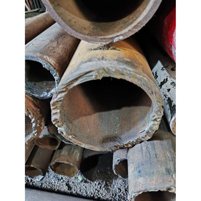 Pipa Besi OD120mm ID100mm tebal 10mm harga per 5cm