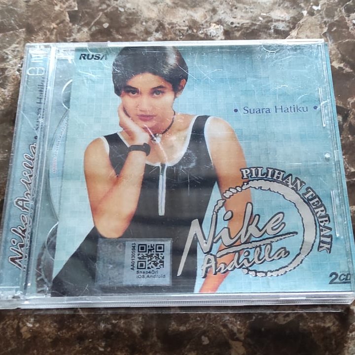 ORIGINAL CD Pilihan Terbaik Nike Ardilla Suara Hatiku (2 Disc/IMPORT Malaysia)