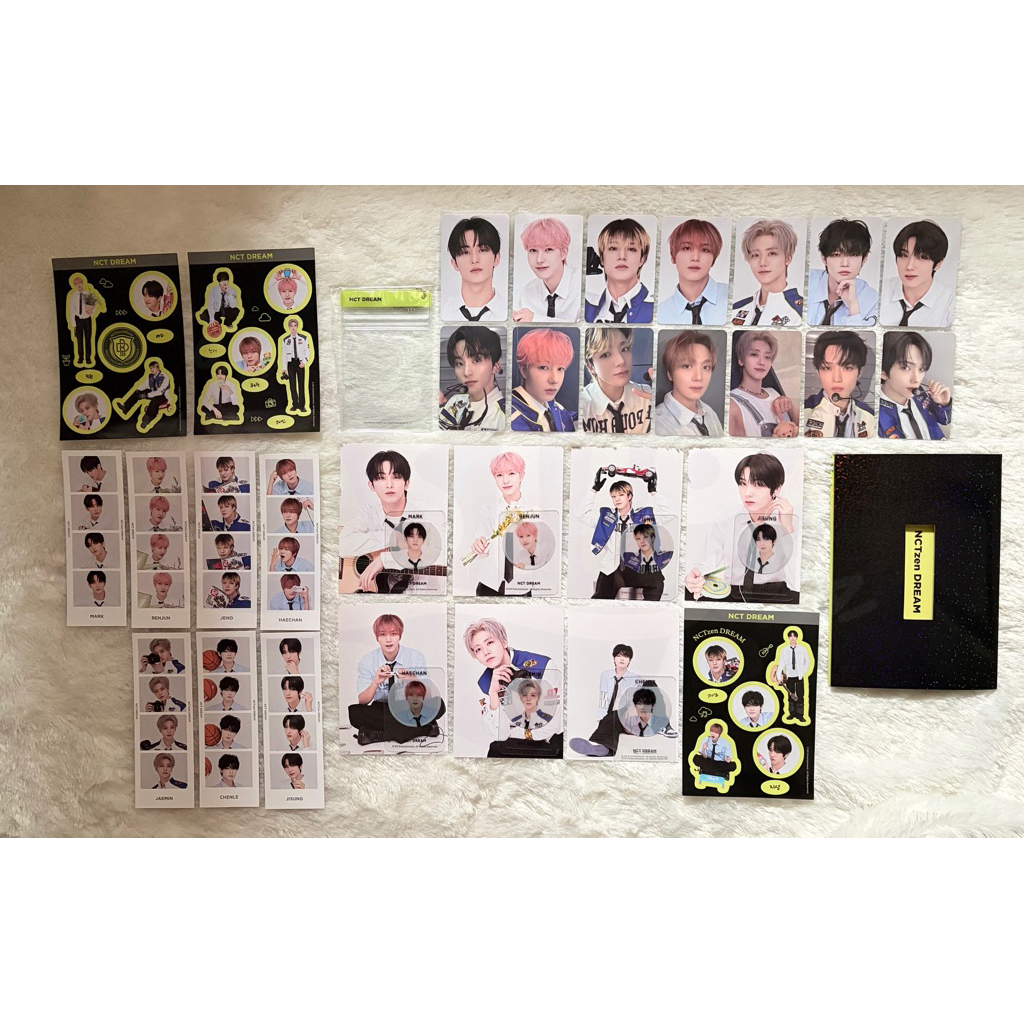 ready stock nct dream nctzen global membership package kit mark renjun jeno haechan jaemin chenle ji