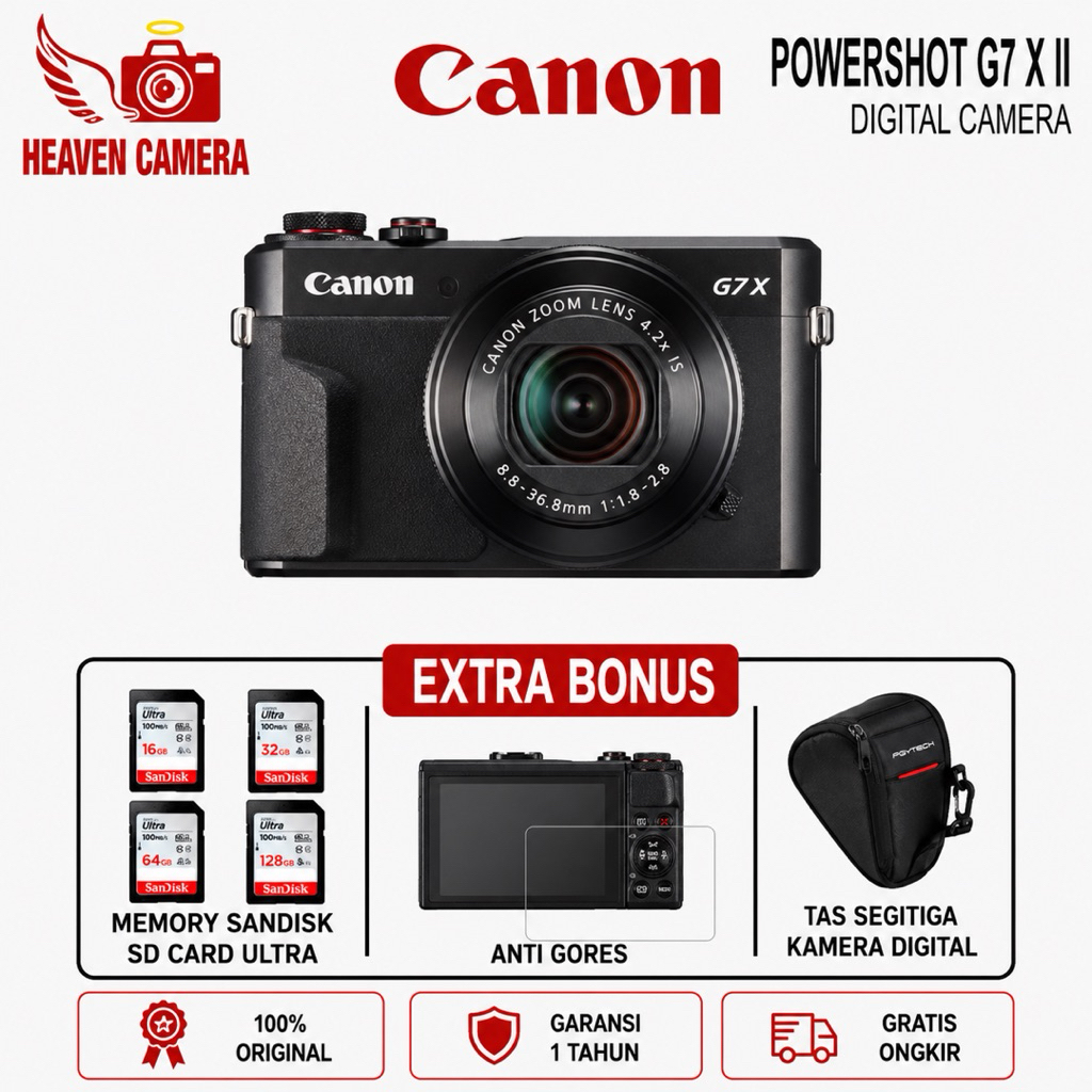 CANON POWERSHOT G7X II / CANON POWERSHOT G7X MARK II / CANON G7X II