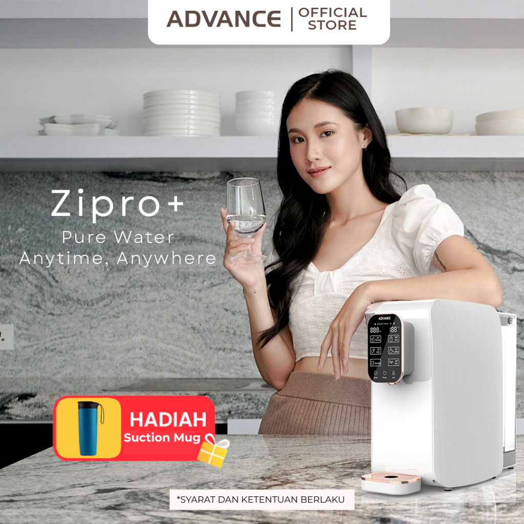 ADVANCE - Reverse Osmosis  Zipro Plus Water Purifier (WS8839) - Dispenser Filter Air Alat Penyaring