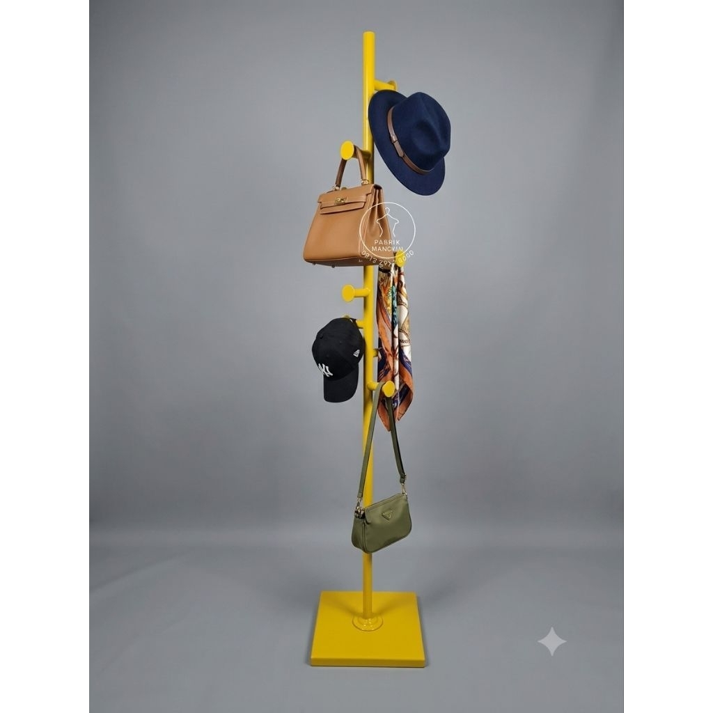 gantungan topi / gantungan tas / gawangan display topi / gawangan display tas / pajangan topi / paja