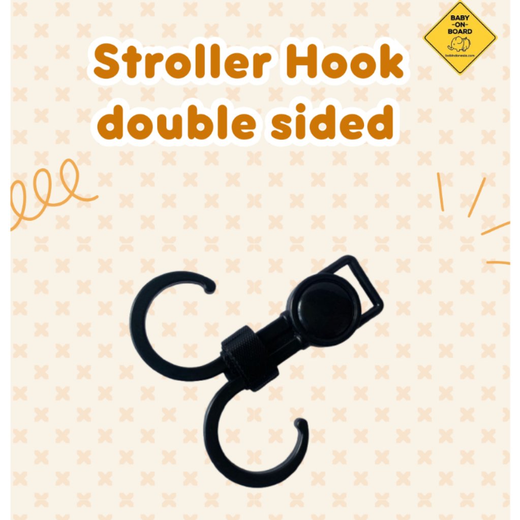 Stroller Hook double sided / Gantungan Stroller