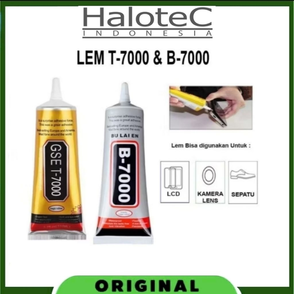 Lem LCD BACKDOOR BATRE HP B7000 50ml / T7000 50 ml Lem Touchscreen Lem Lcd