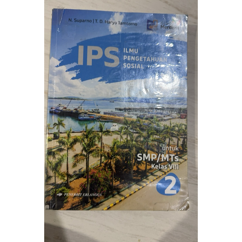 Buku IPS kelas 8 penerbit Erlangga