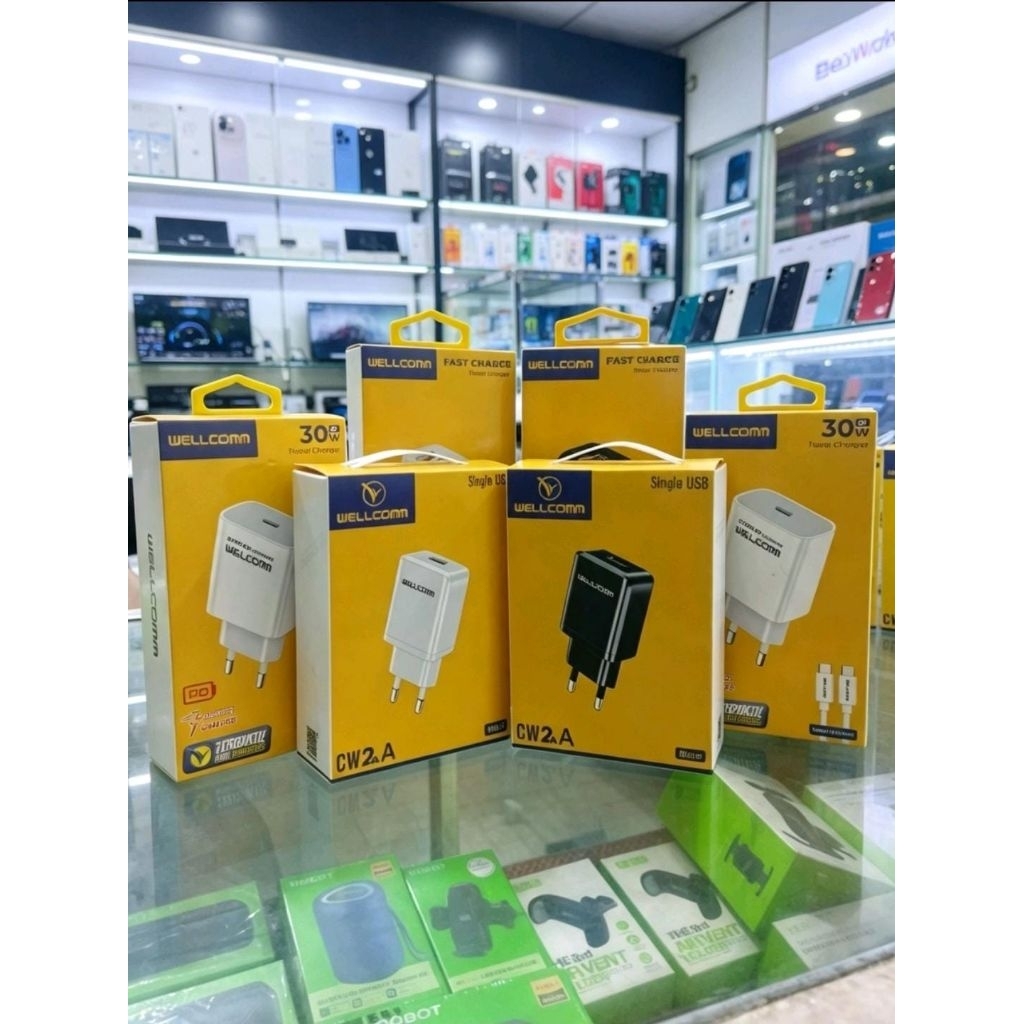 Charger Wellcomm fast charging