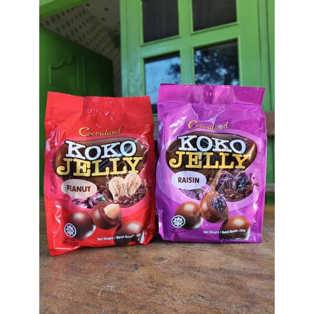 Koko jelly malaysia 720 gr kacang kismis