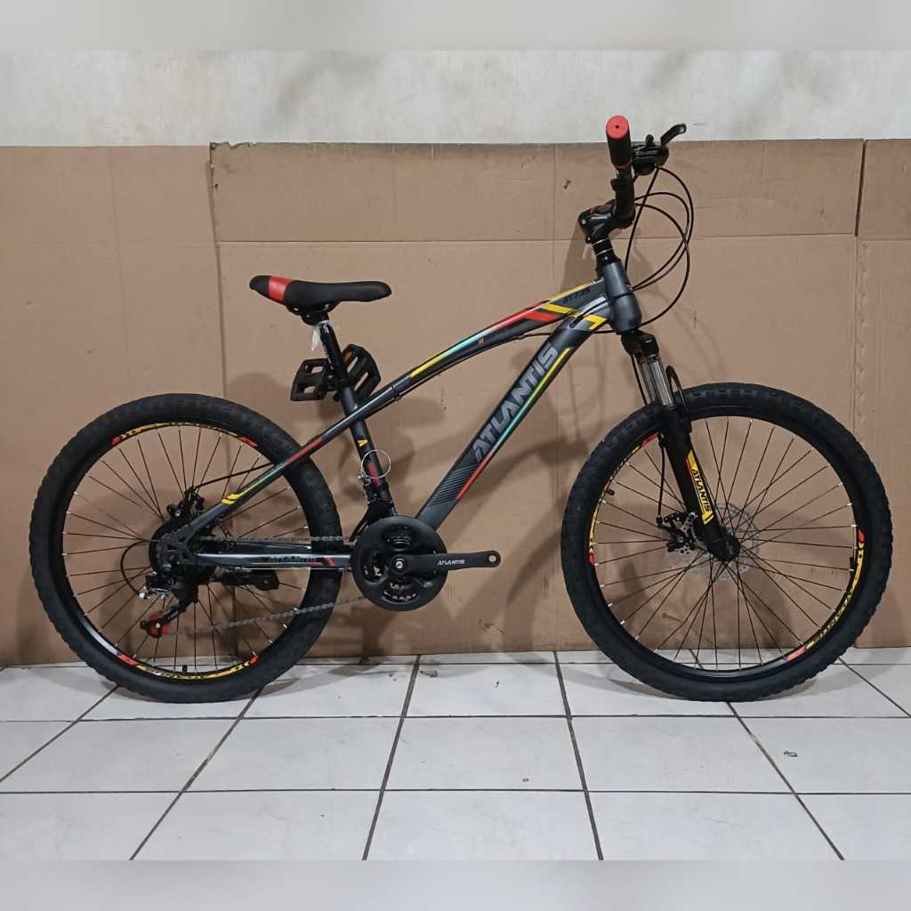 Sepeda Gunung MTB Atlantis 24 AT 735 21 Speed Disc Brake