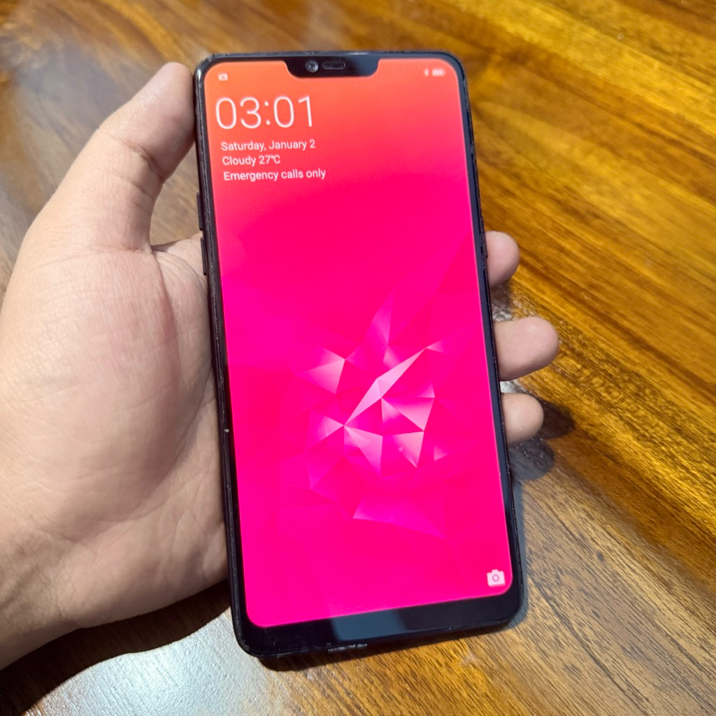 OPPO F7 6/128 ORIGINAL HP SECOND NORMAL TERJANGKAU