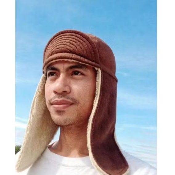 Topi buku ushanka kurt cobain Nirvana rusia