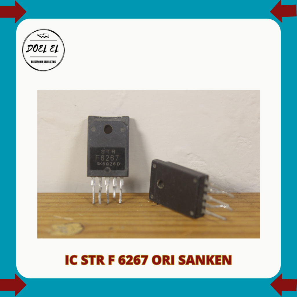 IC STRF6267 ORI | IC STR F 6267 SANKEN