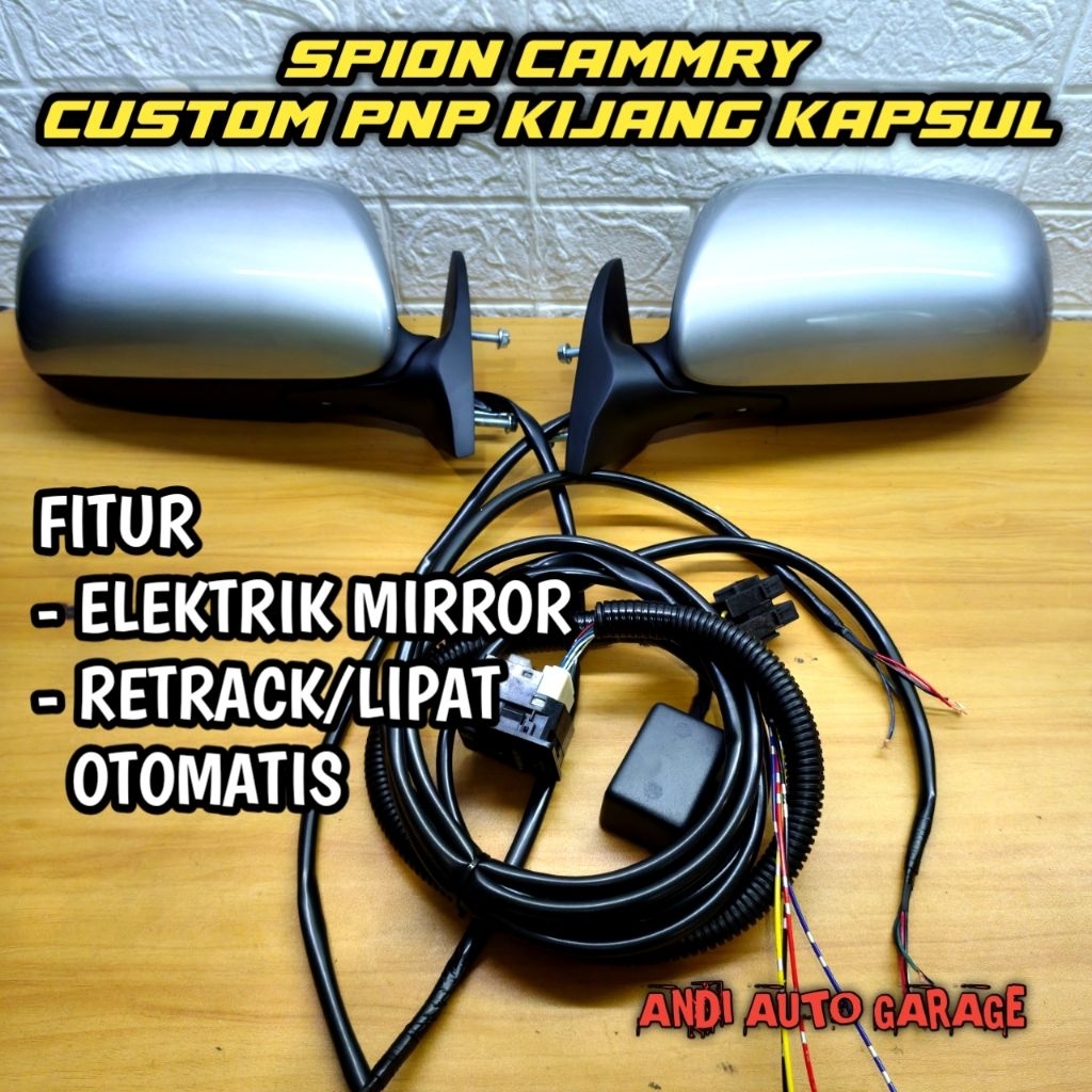 SPION KIJANG KAPSUL CUSTOM CAMRY RETRACK POLOS