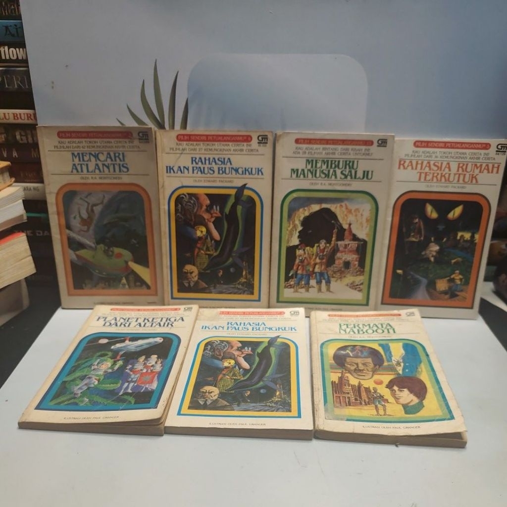 Novel Fiksi Fantasi Pilih Sendiri Petualanganmu Original Bekas