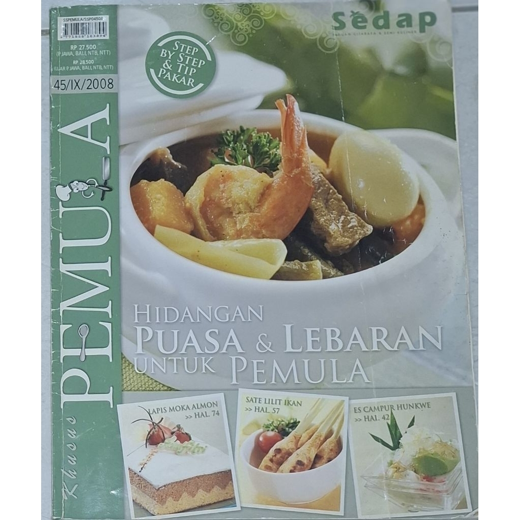 Buku Resep Preloved - Resep Makanan / Minuman