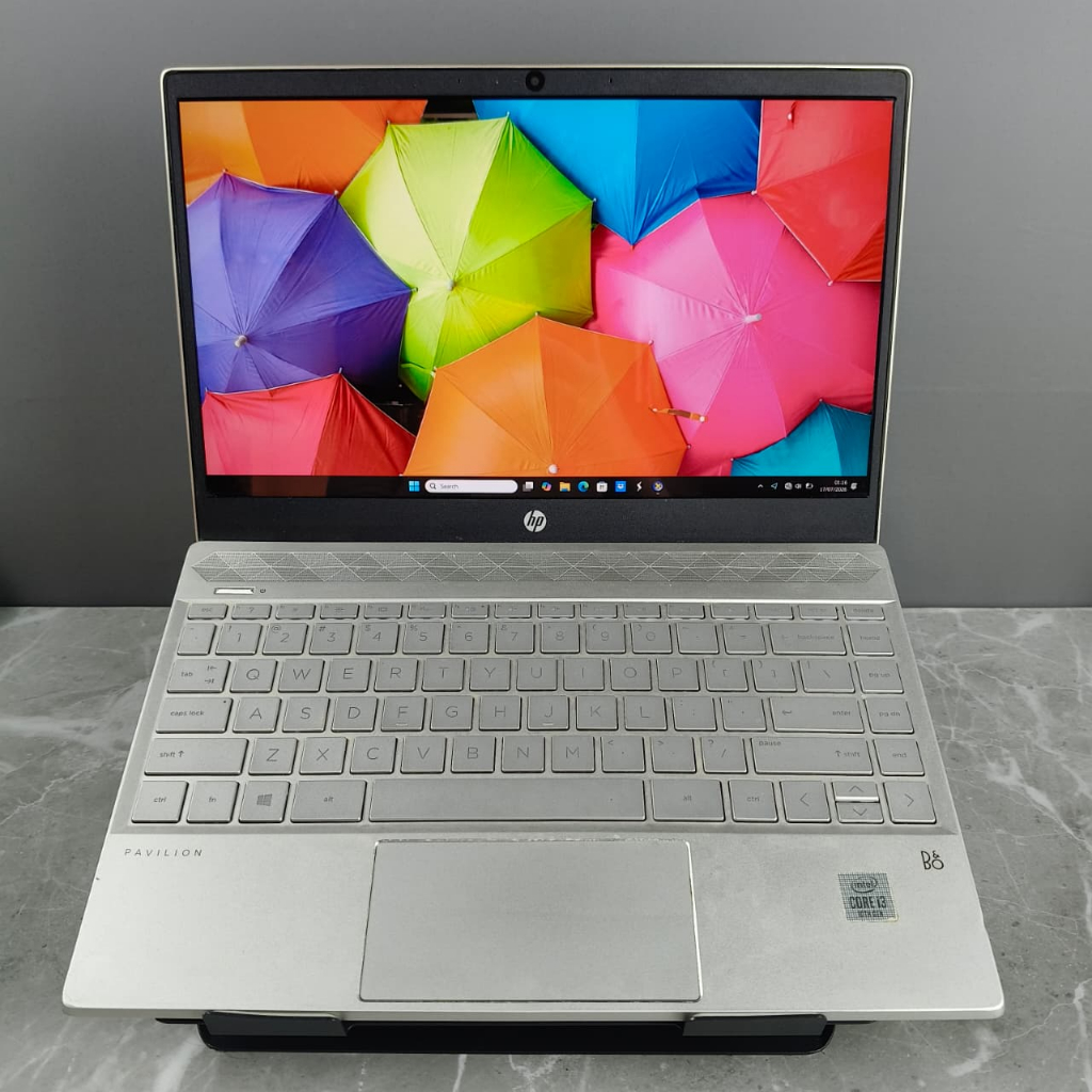 HP Pavilion 13-an1xxx Intel Core i3-1005G1 Gen 10 RAM 8GB SSD 512GB Layar 13.3 Inch FHD Touchscreen 
