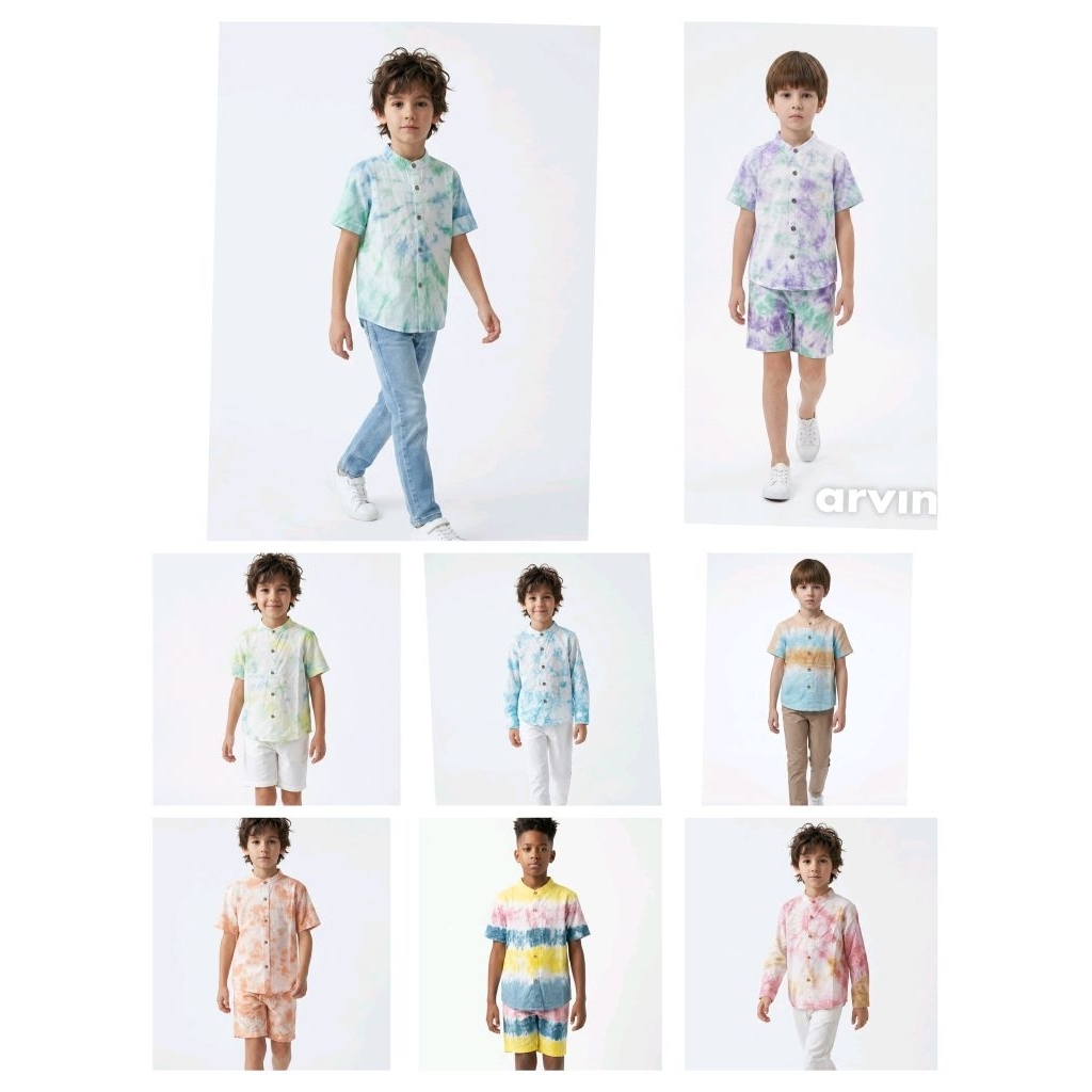 KEMEJA ANAK//JUST US - KIDS ICON