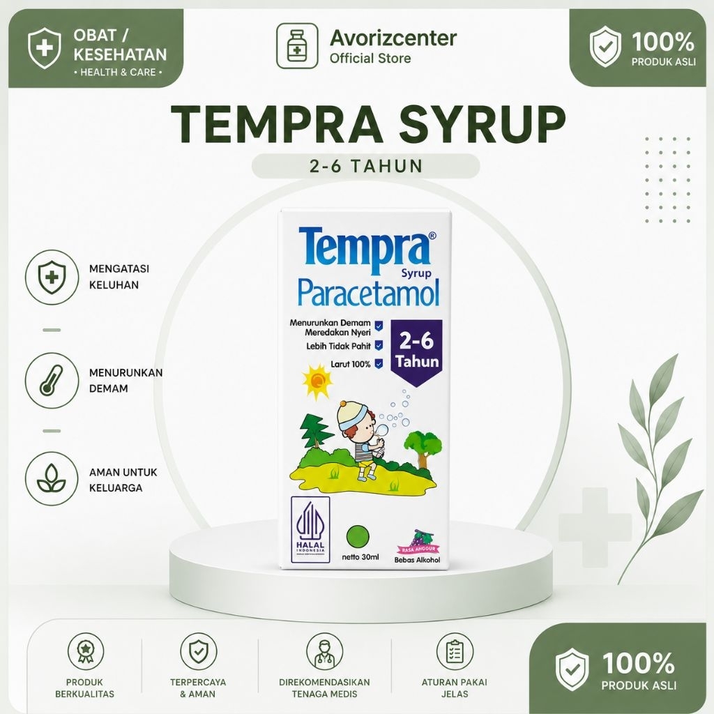 Tempra Paracetamol Syrup