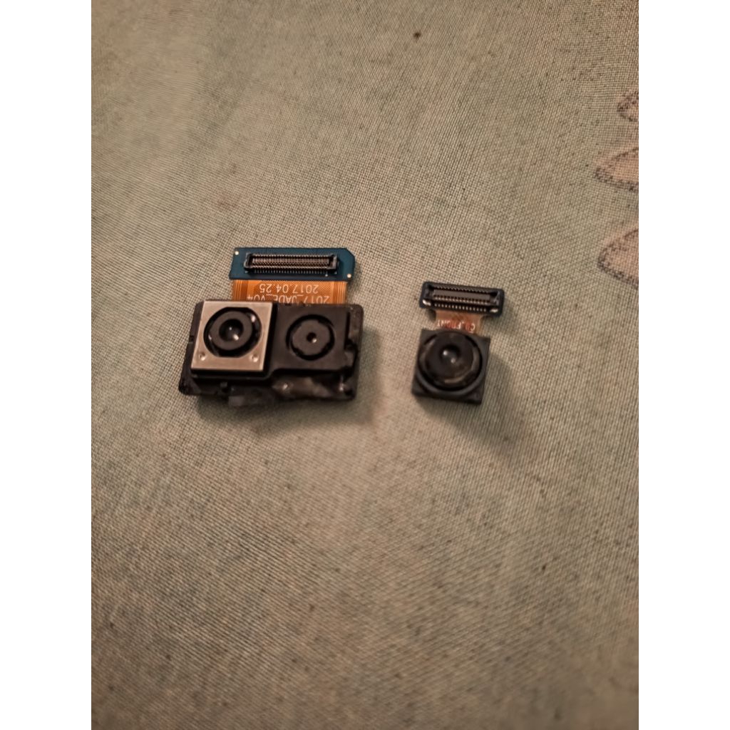 Kamera Samsung J7 plus depan belakang copotan original