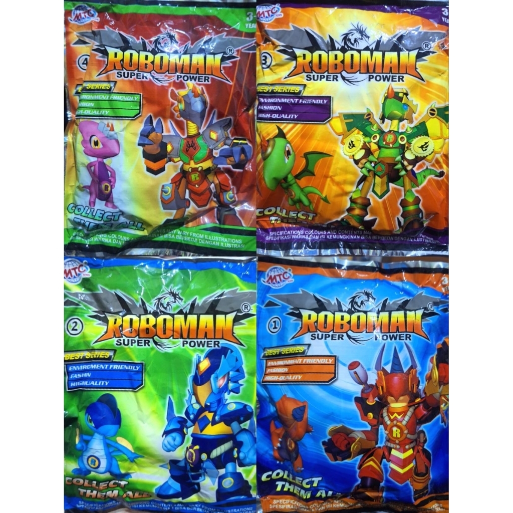 Mainan Roboman Super Power by MTC Toys