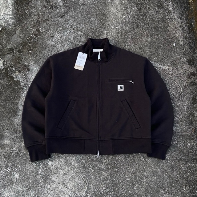 CARHARTT W' DETROIT SWEAT JACKET BLACK BNWT!