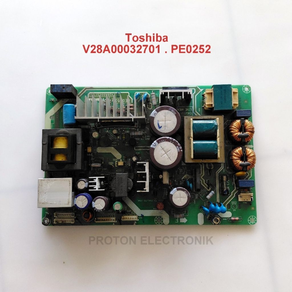 PSU TV Toshiba 32A300E 32A3000E 37A3030E 37A3500E Power V28A00032701 V28A00033000 PE0252 LCD 32A3000