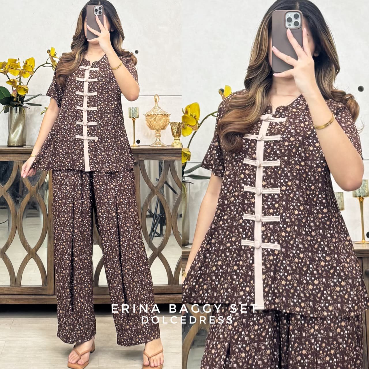 ERINA BAGGY SET by DOLCEDRESS