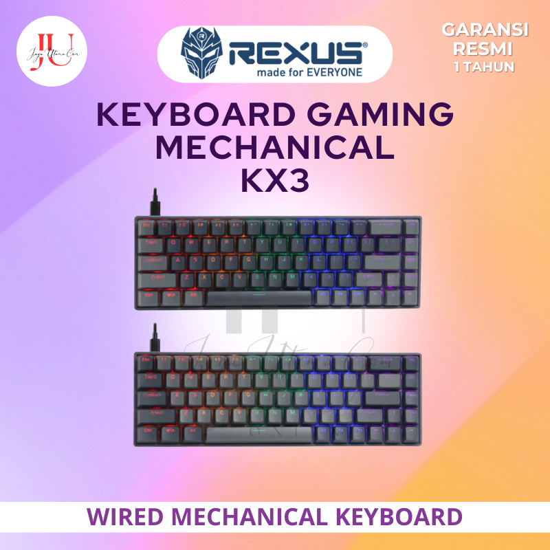 REXUS KX3 Keyboard Gaming Mechanical
