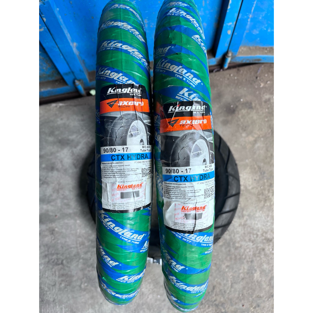 Ban luar Kingland ctxhydra axcero ukuran 90/80 ring 17
