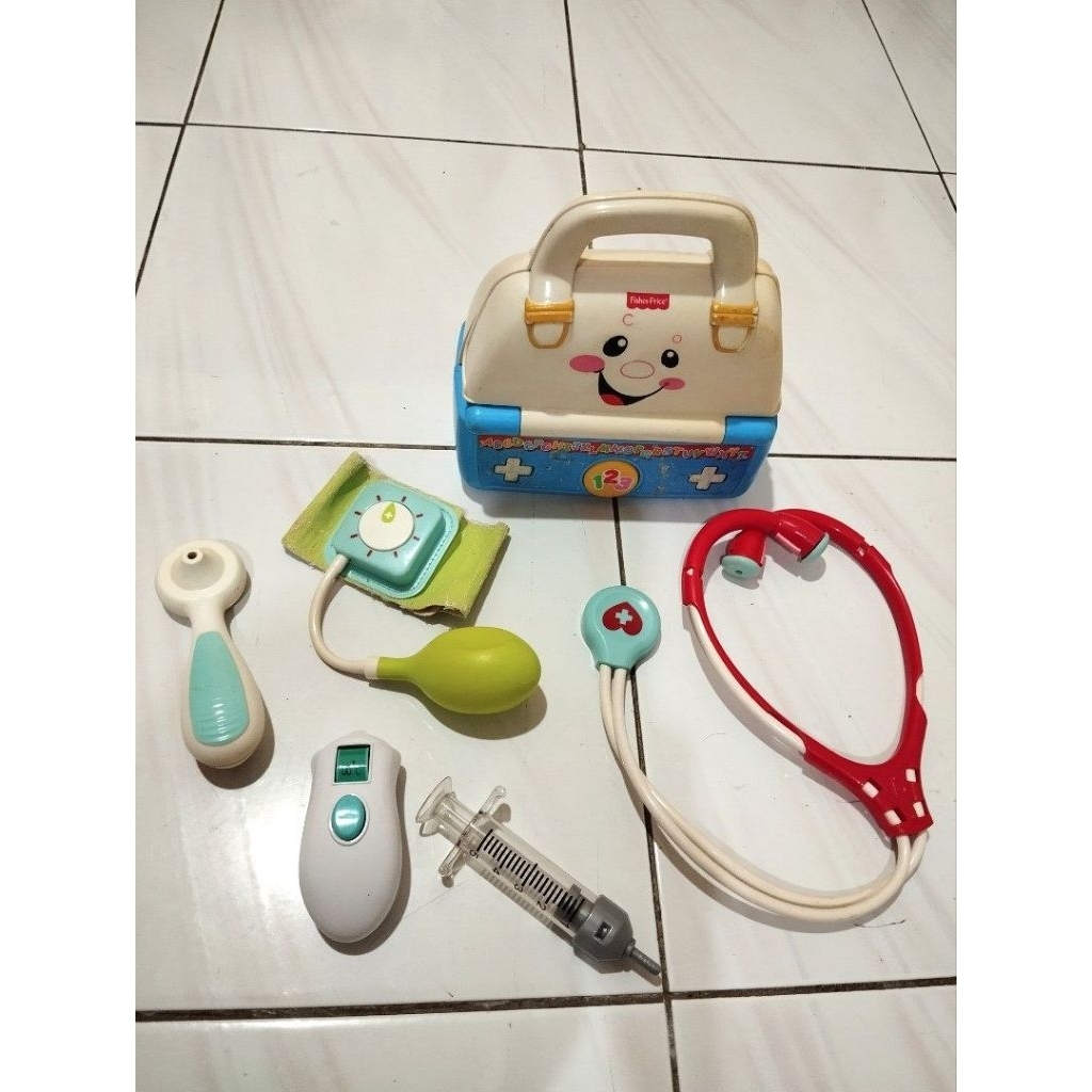 Doctor brand Fisher Price dan Redbox dokter dokteran  BUKAN Leapfrog Vtech ELC Happyland Fisher Pric