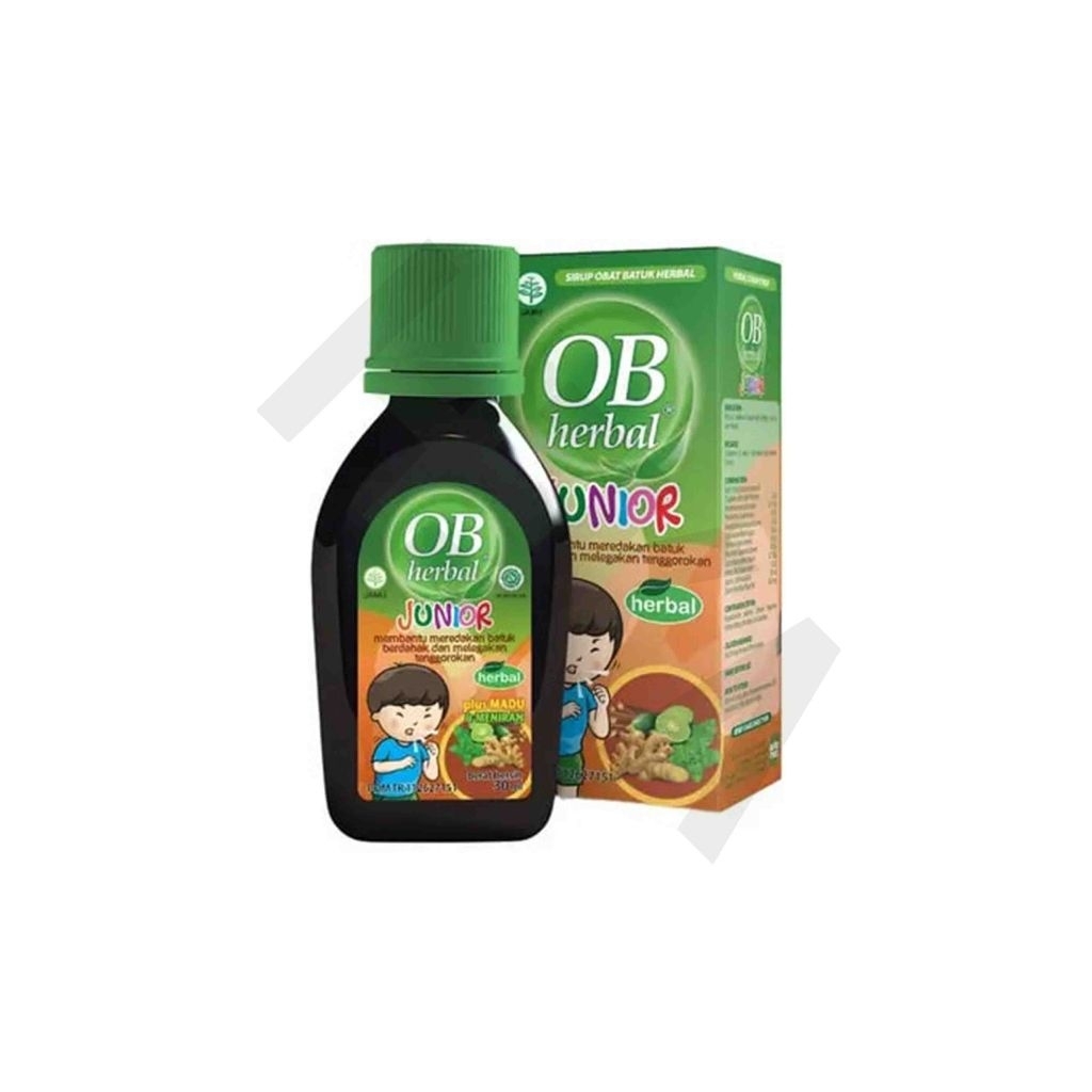 OB Herbal junior 30 ml - Sirup obat batuk herbal anak