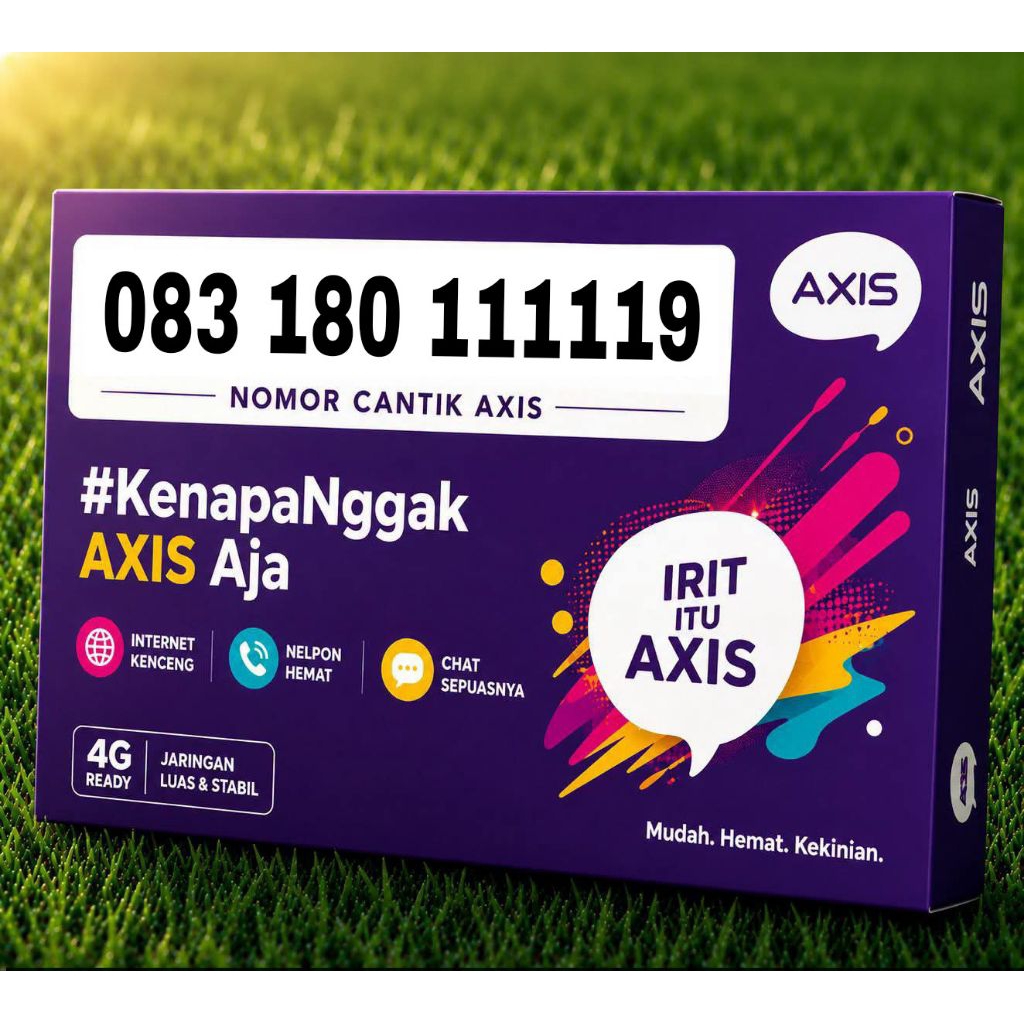 nomor cantik axis urut naik 11111 111111
