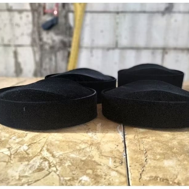 PECI SUSUN WARNA HITAM KOPIAH Tinggi 5,6,7,8 dan 9 cm