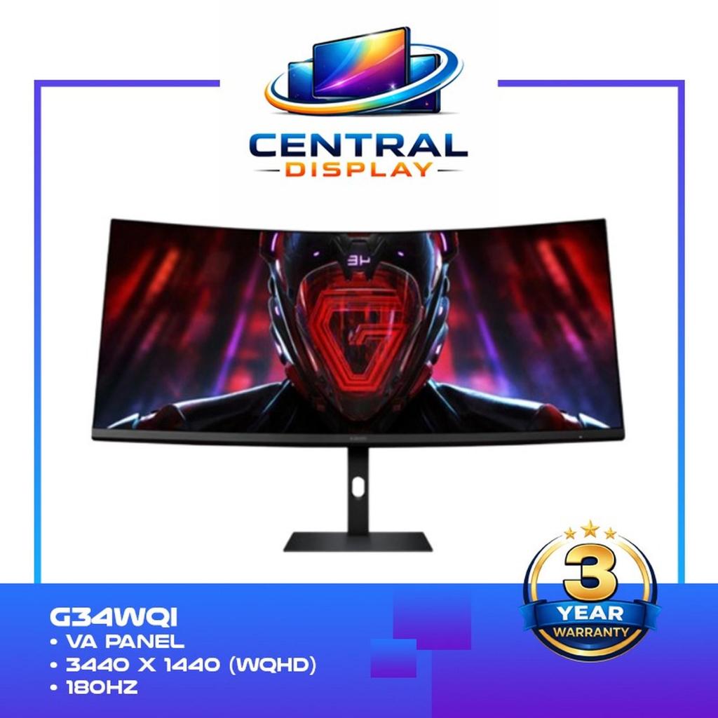 Monitor Xiaomi G34WQi - WQHD 34" Inch